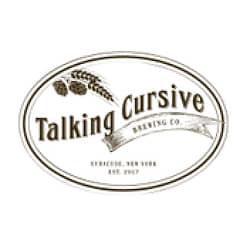 background for Talking Cursive Brewing Company